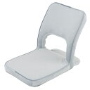 【数量限定】背中を支える座椅子コンパクト ライトグレー色 家具 インテリア 座椅子 ビバホーム