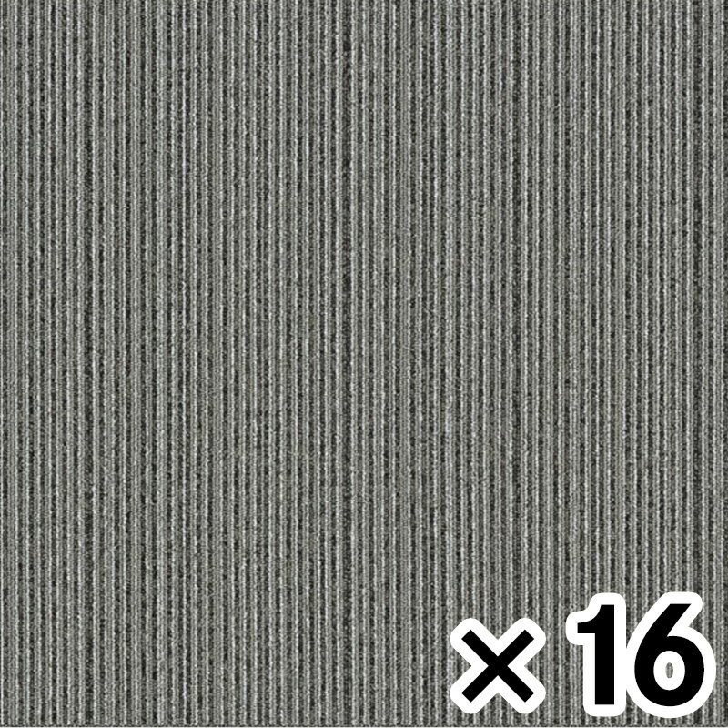 東リ タイルカーペットTG5000ーHC501　グレー ×16枚セット 家具 インテリア タイルマット タイルカーペット タイルカーペット ビバホーム