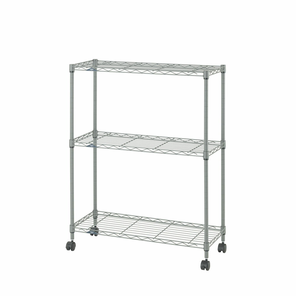 ルミナスEXラック3段75W EX7590−3GY 防錆加工 収納 スチールラック ビバホーム