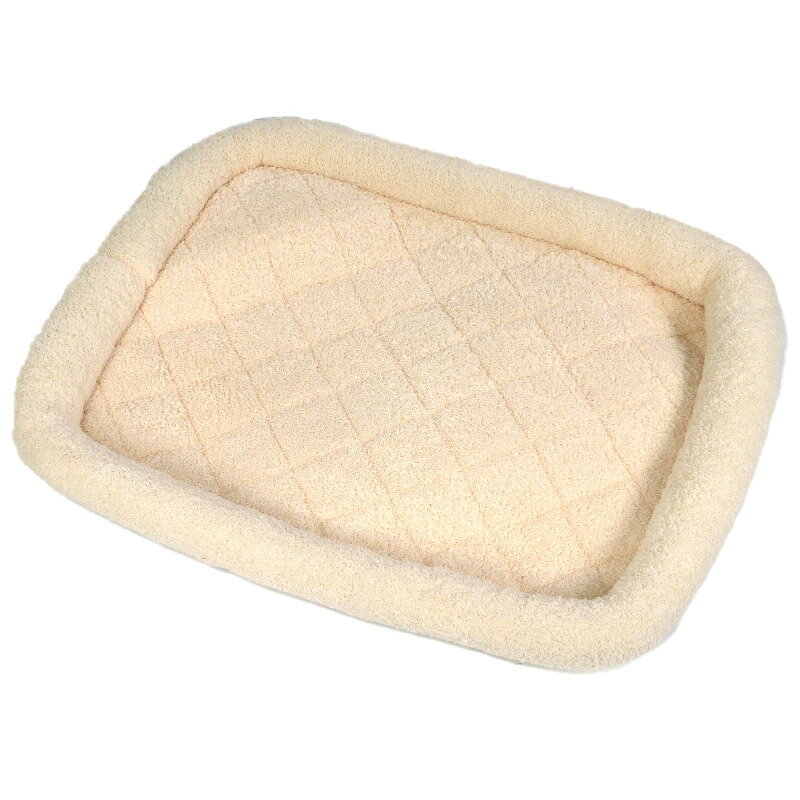 【スーパーSALE限定ポイント5倍】ペット用ソファーベッド浅型　クリーム ペット ペットベッド 秋冬ペットベッド ビバホームのサムネイル