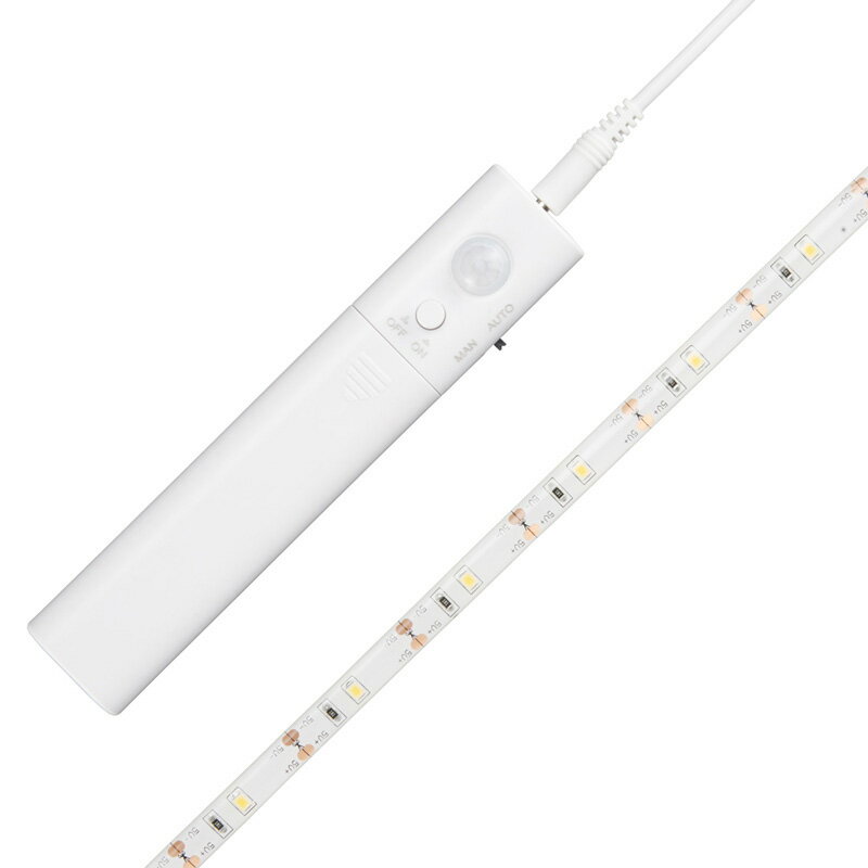 ヤザワ　テープセンサーライトM　NBMN51WH 家電 室内照明 ナイトライト ビバホーム