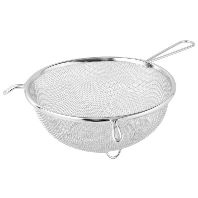 キッチンストレーナーざる　足付　18cm キッチン キッチン道具 ざる ハサミ ビバホーム