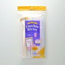 クリンプ まがるストロー 100P MA—249 生活 掃除 業務用消耗品 紙皿 コップ ビバホーム