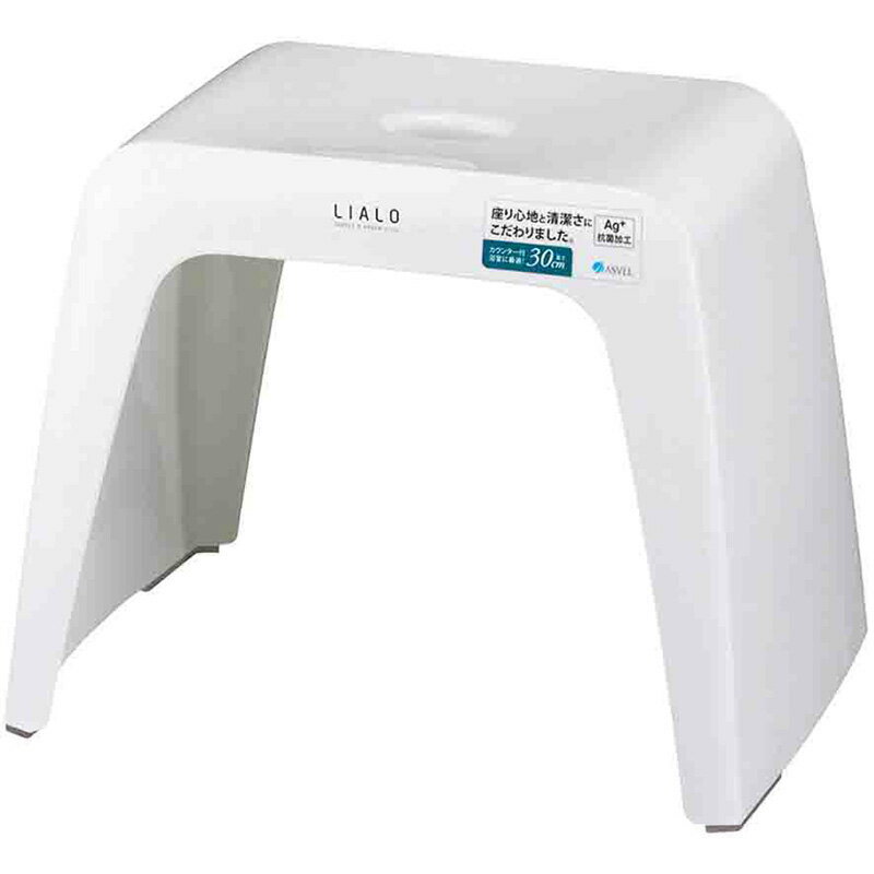 リアロ風呂イス30ホワイト 生活 掃除 浴用用品 風呂イス 桶 ビバホーム