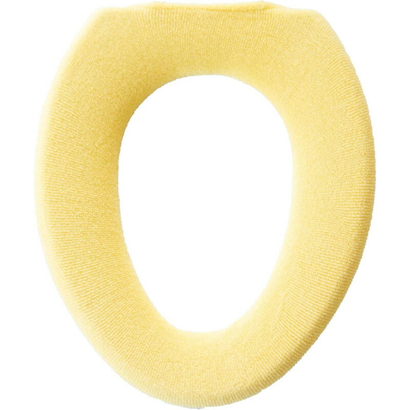 オカプロヴァンスシエル　O型便座カバーYE 生活 掃除 トイレ用品 トイレマットファブ ビバホーム