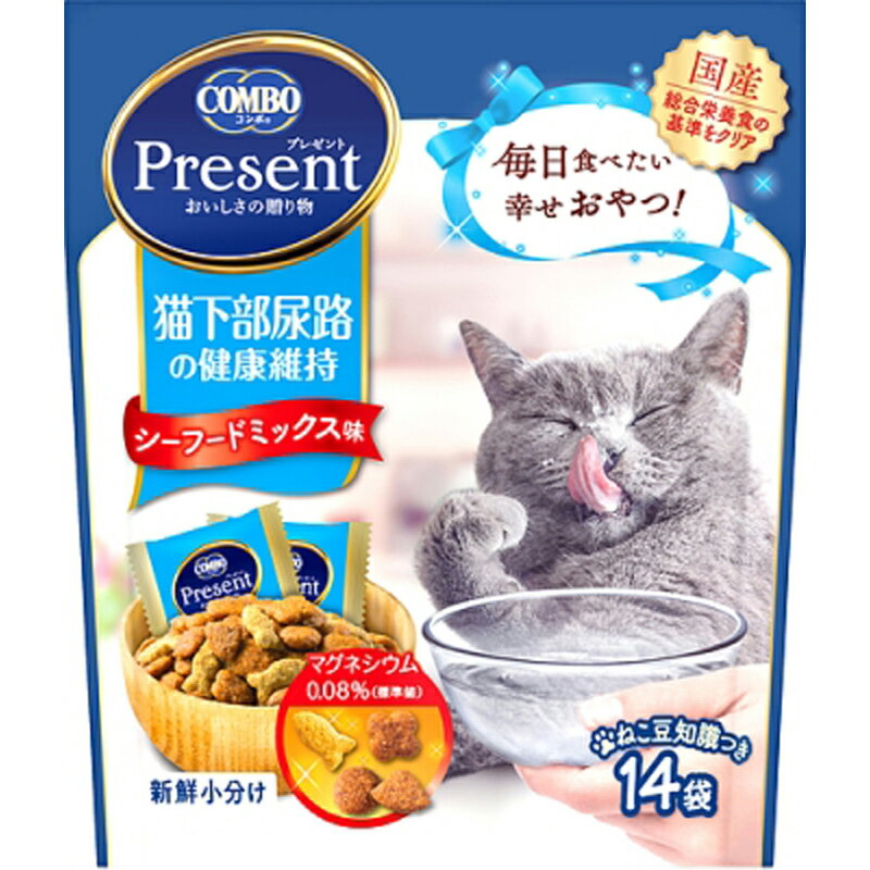 日本ペット　プレゼント　おやつ　猫下部尿路の健康維持　42g ペット おやつ（猫） ドライ ビバホーム