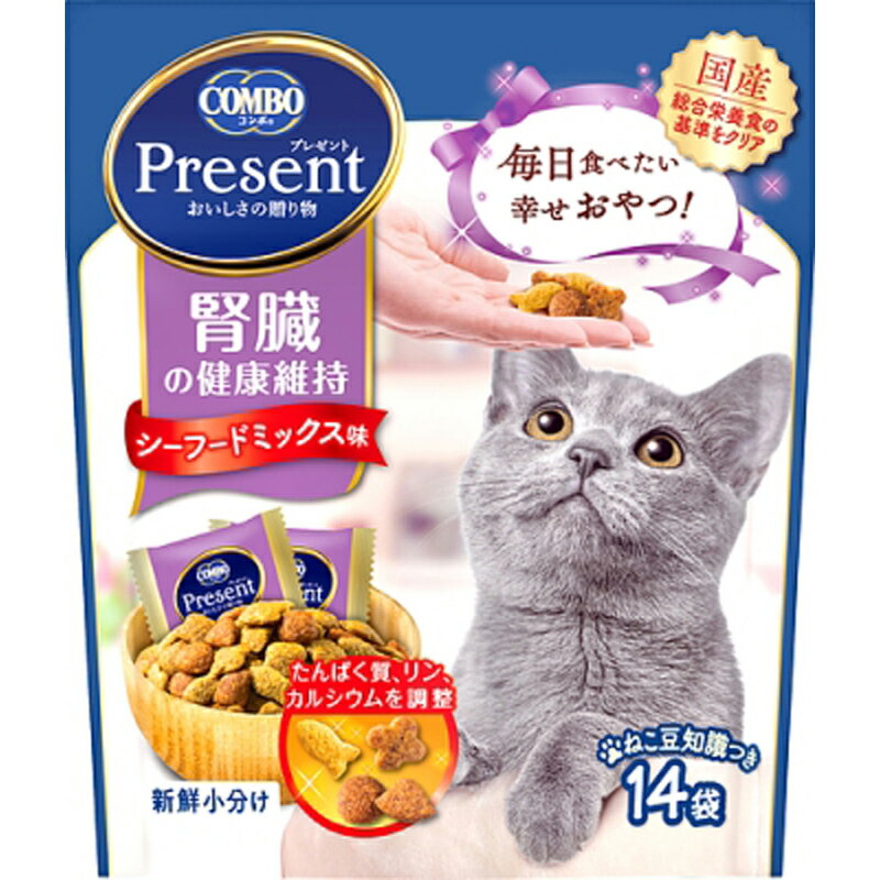 日本ペット　プレゼント　おやつ　腎臓の健康維持　42g ペット おやつ（猫） ドライ ビバホーム