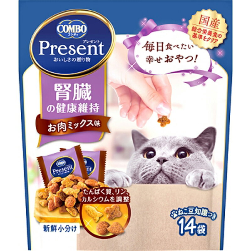 日本PF　コンボプレゼント猫おやつ　腎臓健康お肉M42g ペット おやつ（猫） ドライ ビバホーム 1
