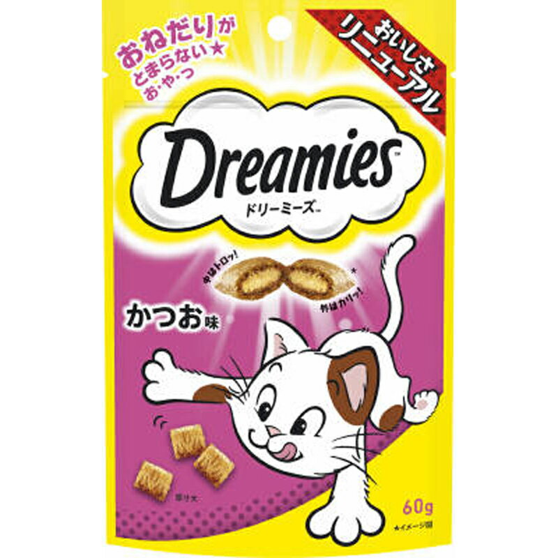 ドリーミーズ　かつお味　60g ペット おやつ（猫） ドライ ビバホーム