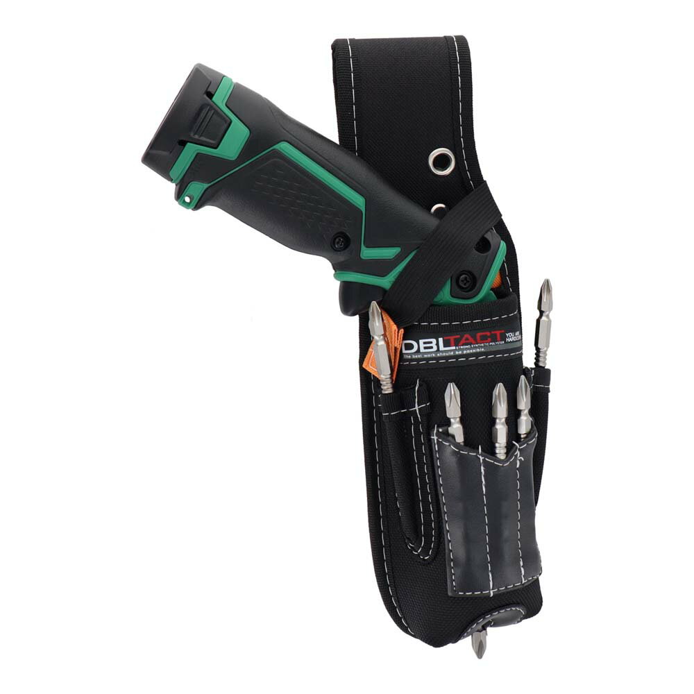 DBLTACT ペン型充電ドライバー用ケースDT-TS-19ーBK 工具 工具収納 ツールバッグ ビバホーム