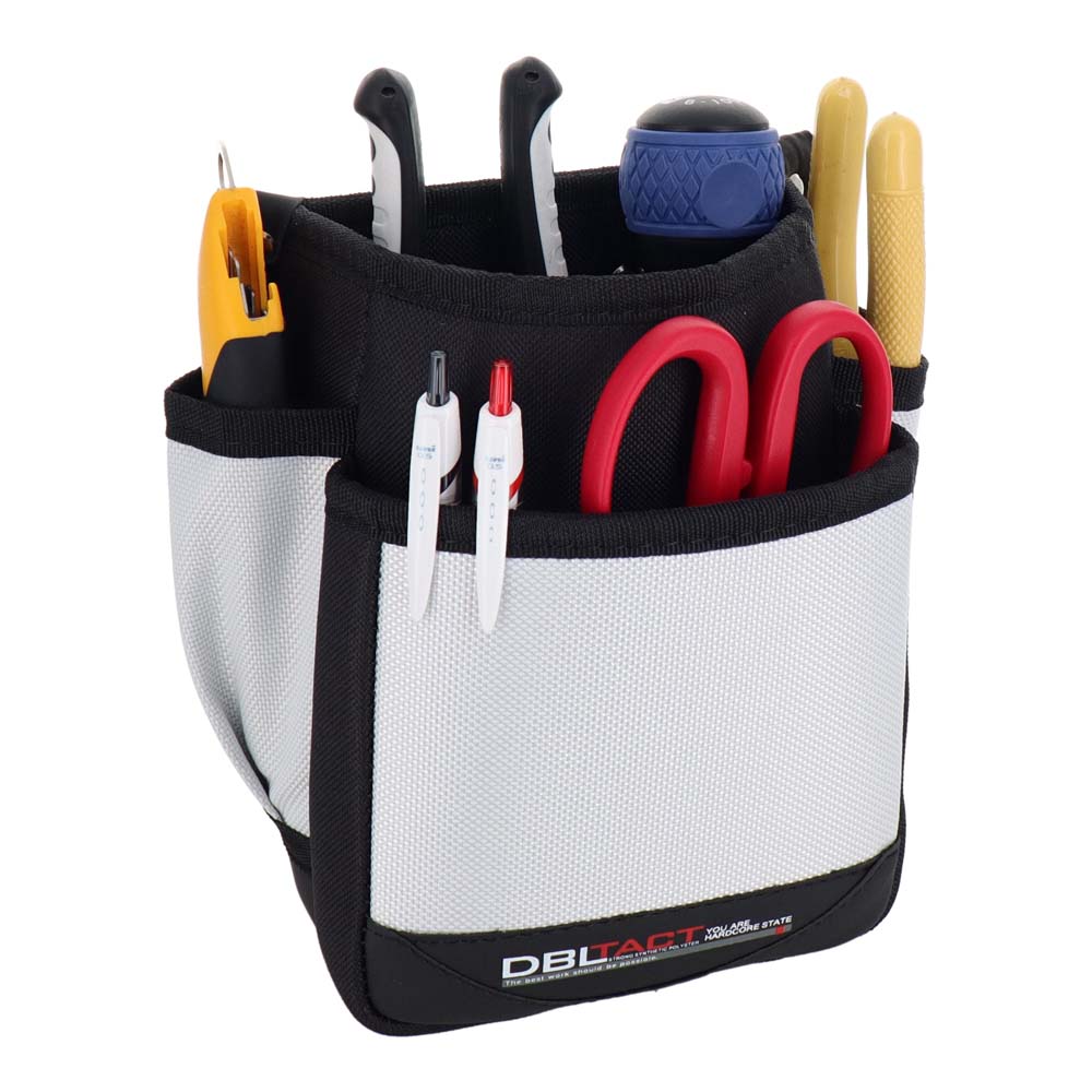 DBLTACT 2段腰袋　ホワイトDT-02S-WH 工具 工具収納 ツールバッグ ビバホーム(4)