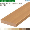 【8/18順次出荷】窓枠 2本入 無目枠 I型 固定式 アングルしゃくりなし MDF基材 大建工業 ダイケン MT7218-09 (20×145×3,900mm)送料無料
