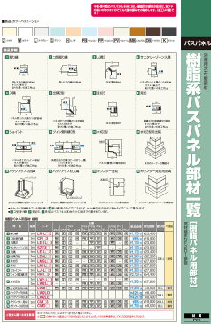 フクビ 浴室・サニタリー内装材　樹脂パネル用部材　ツイン廻り縁3型（3m×20本入り） カラー11色　RR33