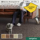 クッションフロアシート ペット対応 滑りにくい 衝撃吸収 フロテックス サンゲツ 4.3mm厚 200cm巾
