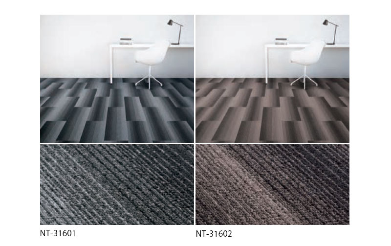 タイルカーペット サンゲツ 25×100 安い NT-350 NT-3160 GRADATION PLANK [3]