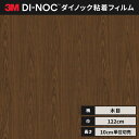 【送料無料】ダイノック 3M カッティングシート ダイノックシート ヘラなし ファインウッド FW-1744 ウォールナット 板目