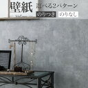 BA7236 壁紙 コンクリート風 ライトグレー シンコール ビックエース クロス のり付き のりなし 1m単位販売