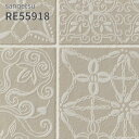 RE55918 壁紙 花柄 フラワー サンゲツ リザーブ のりなし のり付き クロス