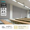 ロールスクリーン ルノプレーンBC 遮光 防炎 幅2405mm~2500mm 高さ100mm~800mm TOSO