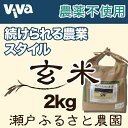 瀬戸ふるさと農園 玄米 2kg 令和4年産 コシヒカリ 1