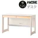 KOIZUMI ワイズ KWD-233 MW デスク 幅120 奥行55 高さ73 ホワイト色 レール付引出 木製 机 学習机 リビング 書斎 シンプル モダン...