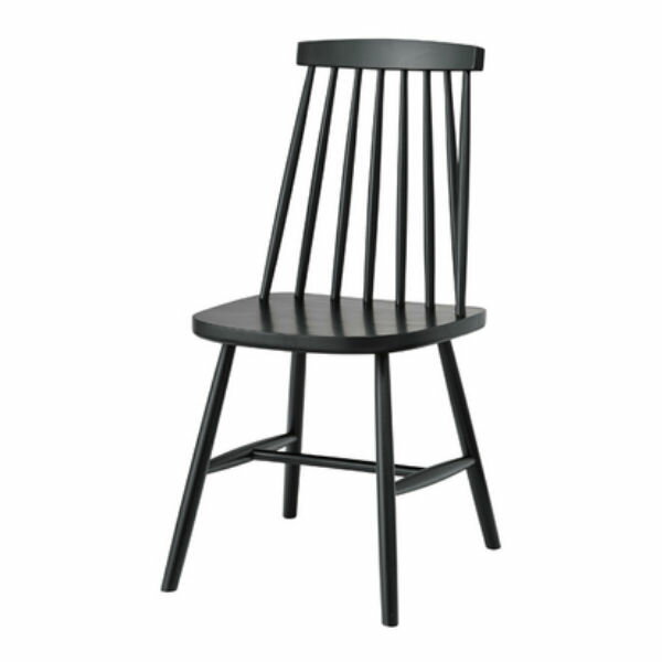 東谷 CL-311 BK WH MIX ダイニングチェア 幅41cm 奥行51cm 高さ82cm ブラック 天然木 ビーチ材 ラッカー塗装 椅子 カントリー 送料込み