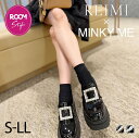 【受注生産:12月上旬~中旬発送予定】9/26まで延長!サイズ交換無料【REIMIさんROOMコラボ】 7cmヒール厚底ビジューローファー V5083AL