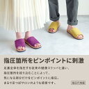 【5%OFFクーポン 7/11 1:59まで】 ヘルシールームサンダル fumippa ふみっぱ 健康サンダル 室内スリッパ ツボ押し 健康サンダル レディース...