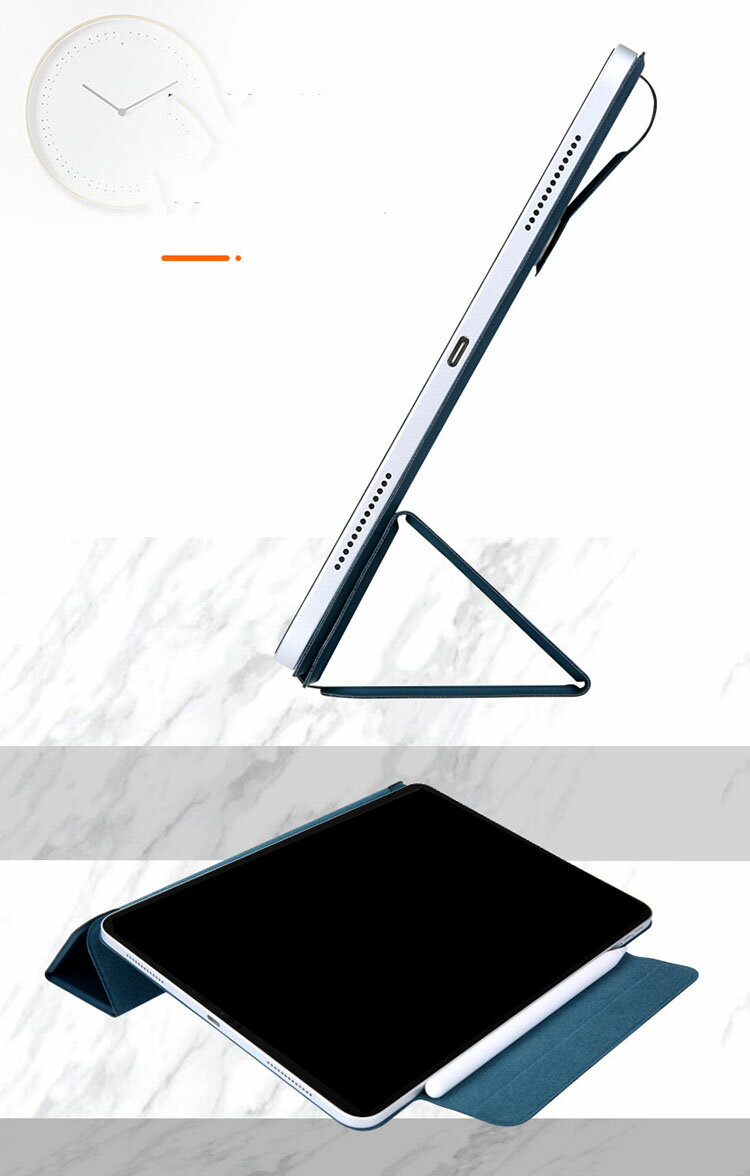 送料無料 iPad Air5 10.9インチ アイパッドエアー 第5世代 iPad Air4 タブレットケース　アイパッド オートスリープ 手帳型スタンド機能 ペンシル収納 ブック型 Pencilの充電に対応 レザー ブックカバー 強化ガラスフィルムおまけ付き