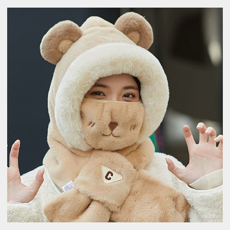 帽子 飛行帽 耳付きキャップ 秋冬 ふわふわ プレゼント 暖かい かわいい 防寒 防風 通勤 通学 屋外作業..