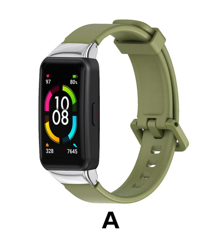 送料無料 HUAWEI Band 6 ウェアラブル端末・スマートウォッチ 交換 バンド シリコン素材 スポーツ ベルト ファーウェイ バンド 6 交換用 ベルト 装着簡単 便利 実用 人気 おすすめ おしゃれ バンド 腕時計バンド 交換ベルト