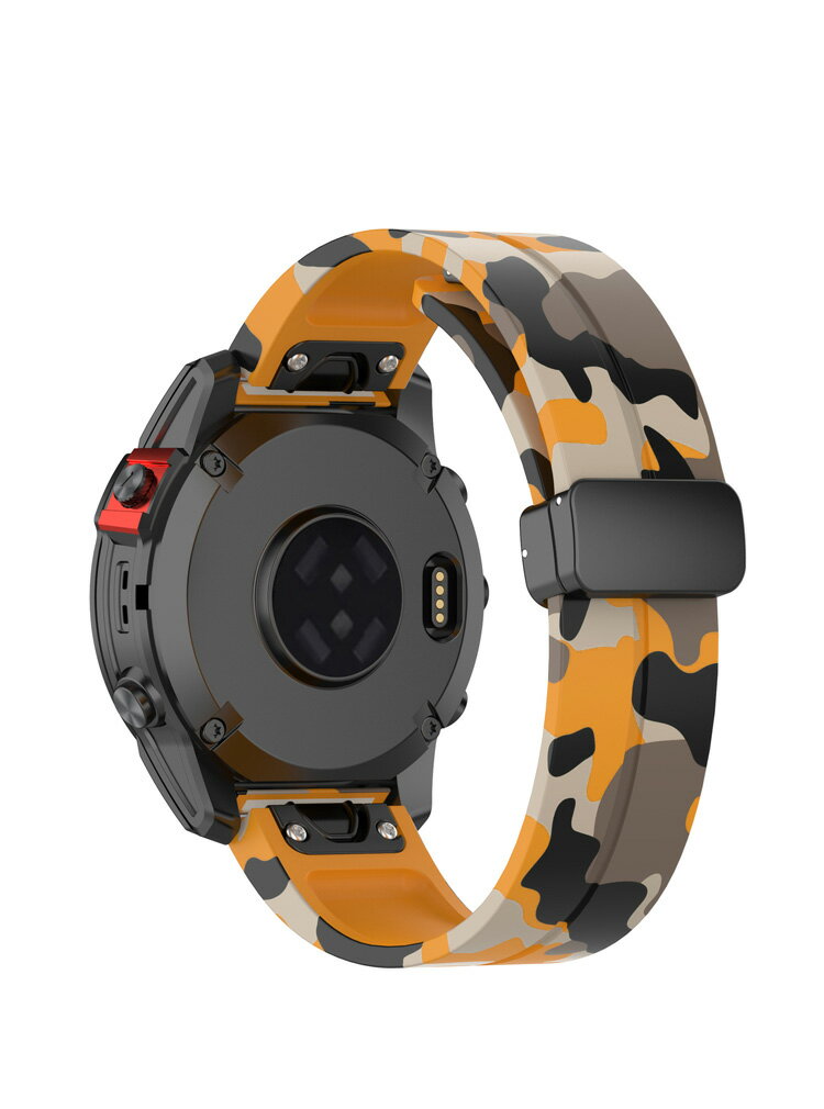 Garmin Fenix 7X Fenix 7X Pro instinct 2X Enduro2 epix Pro (Gen 2) 51mm 交換 バンド シリコン素材 おしゃれ 腕時計ベルト 迷彩 スポーツ ベルト 替えベルト 綺麗な マルチカラー 簡単装着 磁気吸着 調節可能 人気 おすすめ ベルト ガーミン 腕時計バンド 交換ベルト
