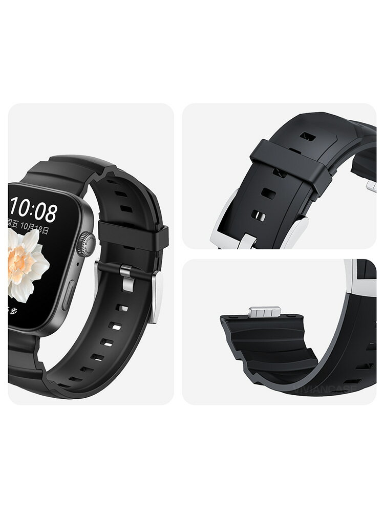 Huawei WATCH FIT 4 WATCH FIT 4 Pro ウェアラブル端末・スマートウォッチ 交換 バンド シリコン素材 スポーツ ベルト ファーウェイ ウォッチ Watch Fit 4 交換用 ベルト 簡単装着 爽やか 携帯に便利 実用 人気 おすすめ おしゃれ バンド 腕時計バンド 交換ベルト