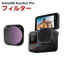 Insta360 Ace/Ace Pro用フィルター ND16フィルター 減光フィルター HD光学ガ ...