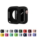 Apple Watch Series 10 42mm/46mm Watch Ultra 2 49mm ケース カバー かわいい マルチカラー TPU素材 アップ...