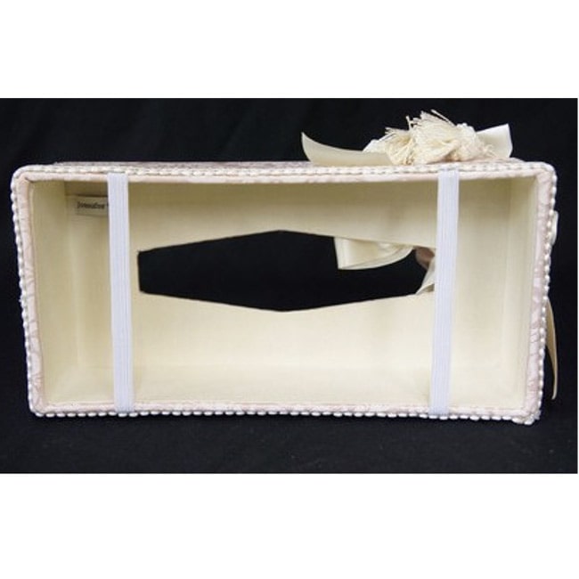 アメリカ発のヨーロピアン!ゴージャスエレガント♪Jennifer taylorジェニファーテイラー ティッシュケース 姫系 プリンセス エレガント ゴージャス Haruno ピンク 4574495 Haruno グレー おしゃれ 4220246 [3]