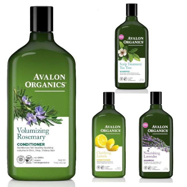 選べるお得な3本セット！アバロンオーガニクス コンディショナー シャンプー ラベンダー レモン ペパー..