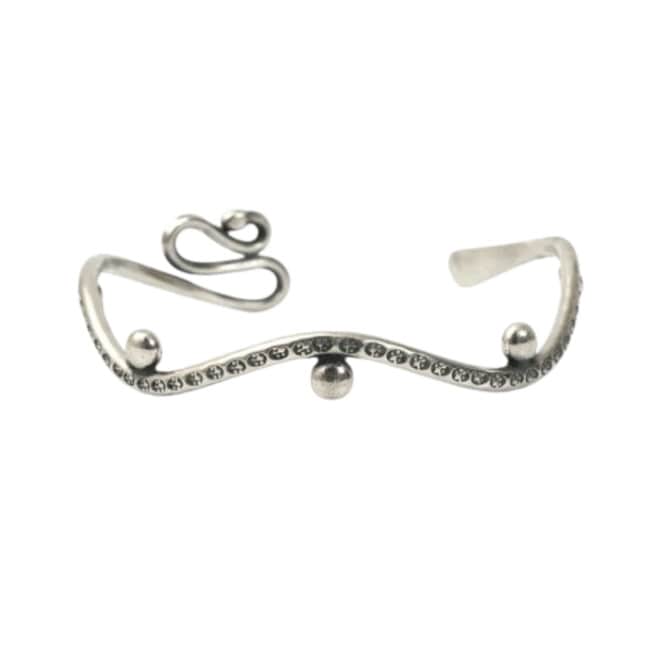 カレンシルバー バングル カフ ハンドメイドジュエリー バレンタイン ホワイトデー 敬老の日 母の日 父の日 クリスマス