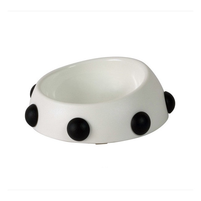 UNITEDPETSユナイテッドペッツ　ボスボウルナノ ホワイト　ペット フードボウル 犬 ドッグ 猫 キャット 食器小型犬　おしゃれ　インポート