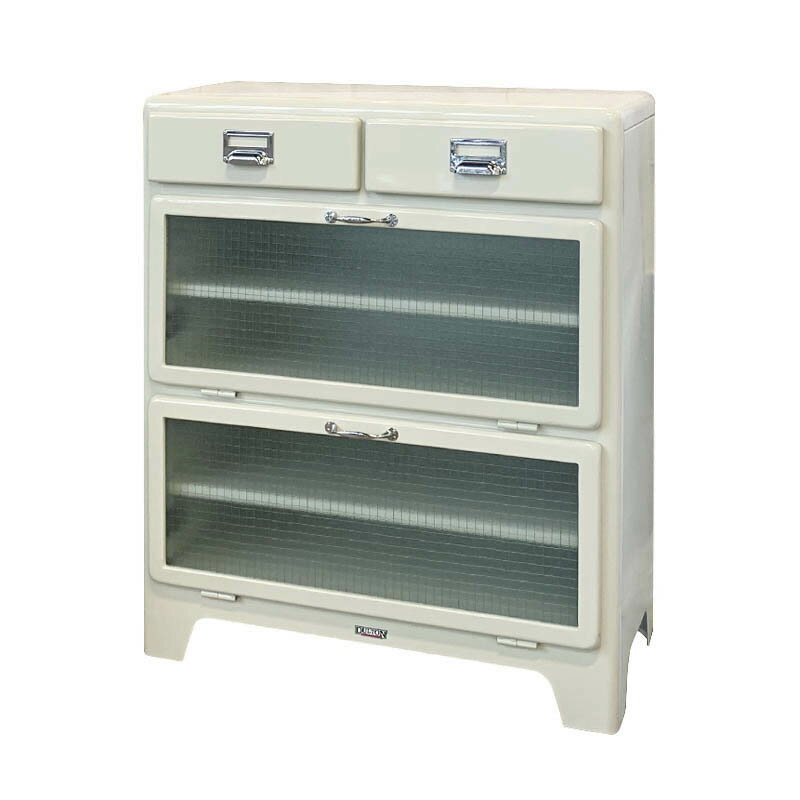 119-349IV 2 LAYER CABINET 2 レイヤー キャビネット アンティーク 店舗内装 DOLTON ダルトン 119-349IV