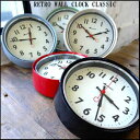 S426-207 RETRO WALL CLOCK レトロ ウォール