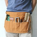 Y959-1266 ヤマトネコポスで 送料無料 ワックス キャンバス マルチパーパス ツール バッグ WAX CANVAS MULTIPURPOSE TOOL BAG ビンテージ キャンバス生地 ハンドメイド ガーデニング 作業(4)