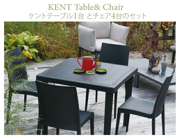 イタリア製 Kent Table ケントテーブル1台 テーブル ティータイム スタッキング パーティー