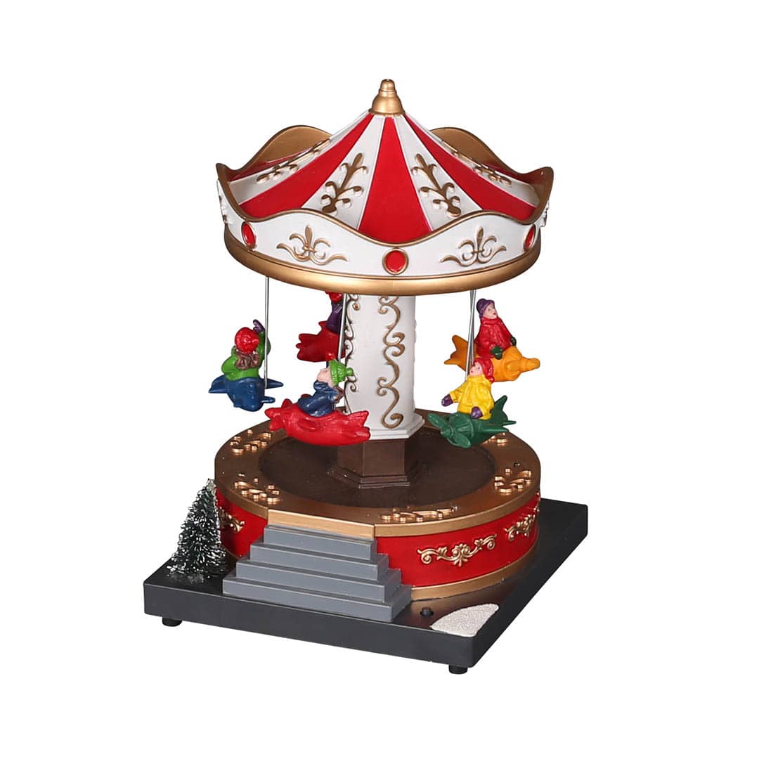 LED BRILLIANT PARK FLYING PLANES ブリリアント パーク フライング プレーンズ ハンドメイド クリスマス オルゴール インテリア クリスマスオブジェ 置物 サンタクロース　Christmas クリスマス クリスマス プレゼント XR23-0568 DULTON ダルトン