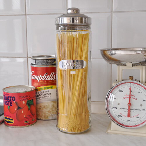 パスタジャー GLASS PASTA JAR パスタケース パスタボトル パスタ保存 保存容器 ガラスキャニスター ガラス瓶 ビン ストッカー 2L アンティーク調 1222 ダルトン DULTON プレゼント 贈り物