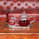 GLASS TEA POT MIRLITON グラス ティーポット ミルリトン ガラスティーポット ポット 急須 ガラス製 耐熱ガラス 紅茶 コーヒー ハーブティー ティーサーバー カフェ DULTON ダルトン S415-169