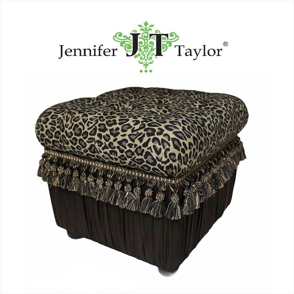 ジェニファーテイラー 収納スツール Espresso Jennifer Taylor チェア 椅子 おしゃれ ロココ アンティーク調 ヴィクトリアン 家具 インテリア オットマン [2]