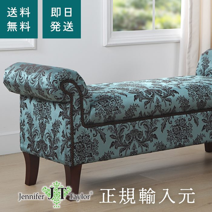 ジェニファーテイラー ロールアームベンチ Kathy Jennifer Taylor Carlisle ロココ アンティーク調 ヴィクトリアン インテリア 家具