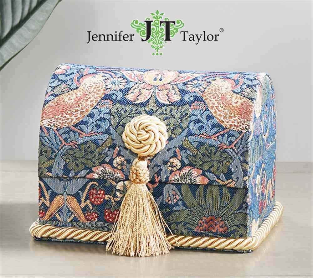 ジェニファーテイラー トランクボックス いちご泥棒 小物入れ 収納 おしゃれ Strawberry Thief Jennifer Taylor