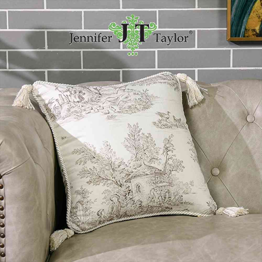 ˥եƥ顼 ¨ȯ å  45x45 ػ  ĥ   Toile de Jouy ȥɥ奤 ...